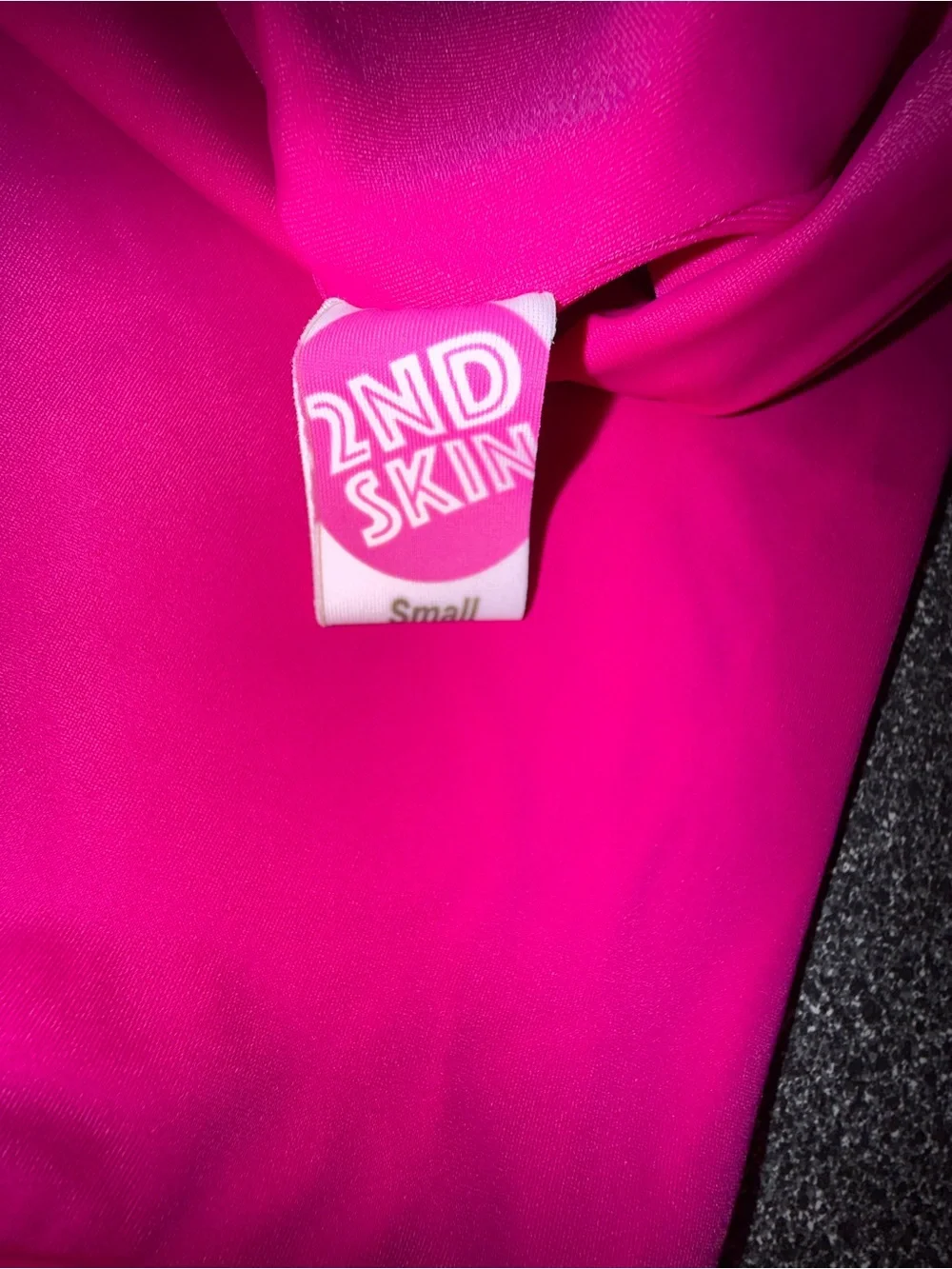 2d Skin Dance Jumpsuit/Unitard Hot Pink Size Child Small